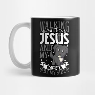 Jesus and dog - Bolonka Zwetna Mug